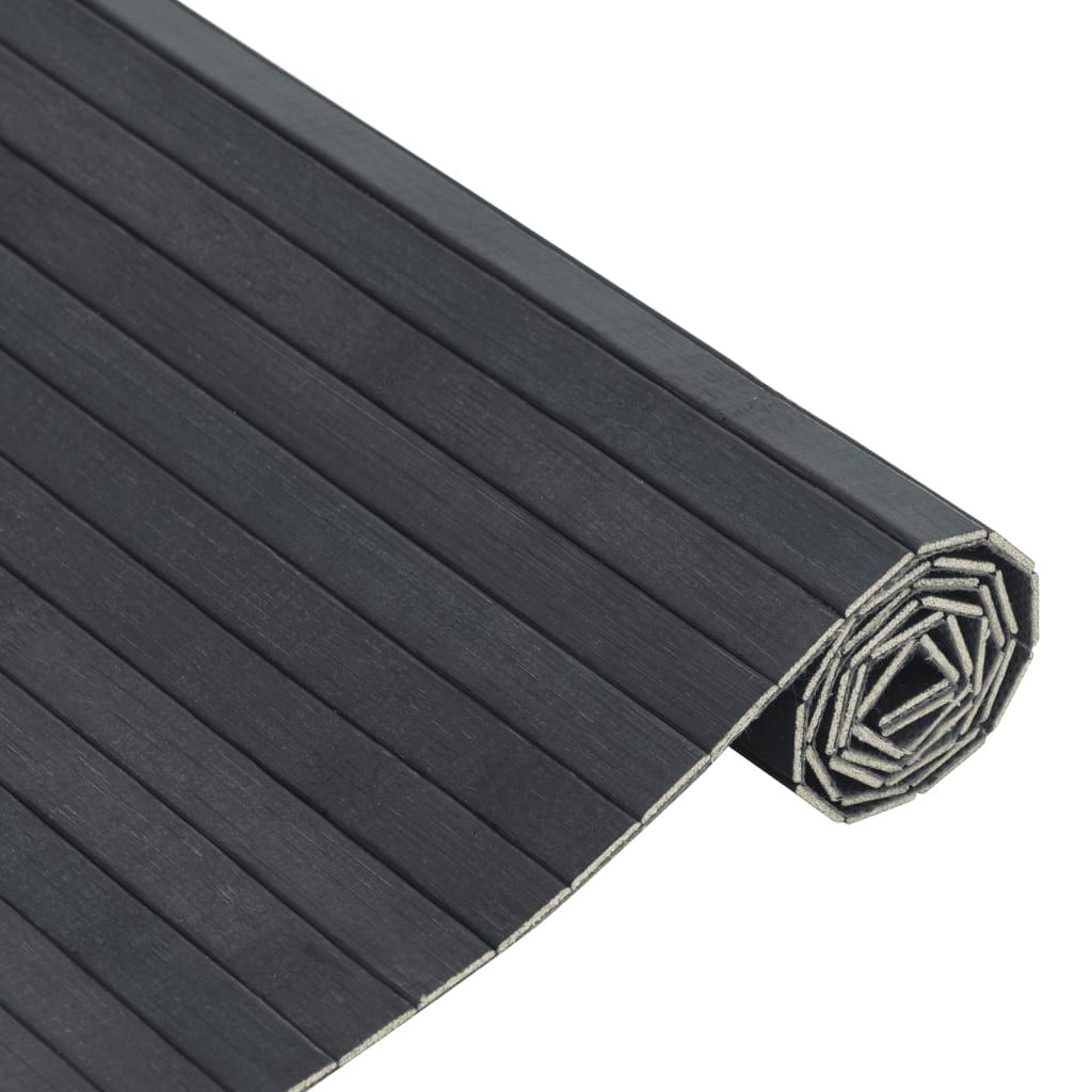 Tappeto Rettangolare Grigio 100x300 cm in BambÃ¹