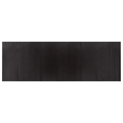 Tappeto Rettangolare Marrone Scuro 100x300 cm in BambÃ¹