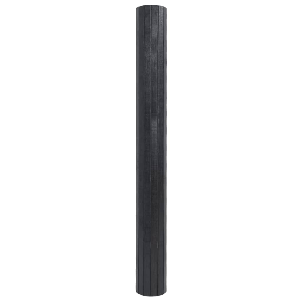 Tappeto Rettangolare Grigio 100x400 cm in BambÃ¹