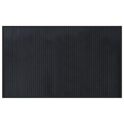 Tappeto Rettangolare Nero 60x100 cm in BambÃ¹