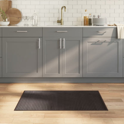 Tappeto Rettangolare Marrone Scuro 60x100 cm in BambÃ¹