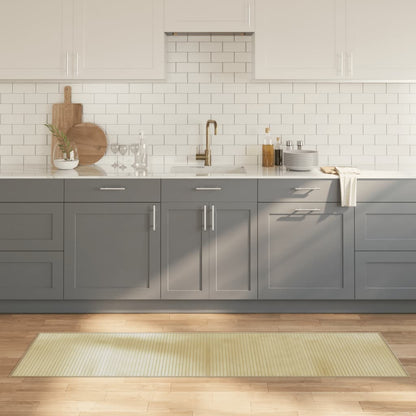 Tappeto Rettangolare Naturale Chiaro 60x200 cm in BambÃƒÂ¹