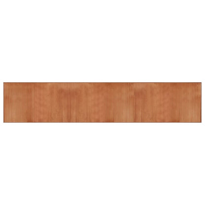 Tappeto Rettangolare Marrone 60x300 cm in BambÃƒÂ¹