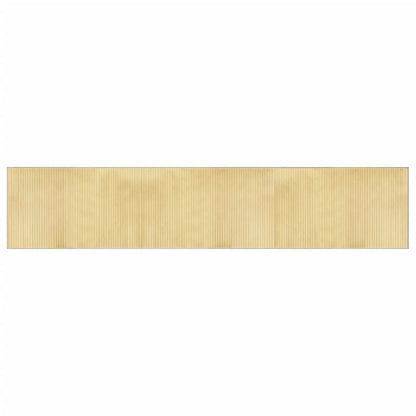 Tappeto Rettangolare Natura Chiaro 60x300 cm in BambÃƒÂ¹