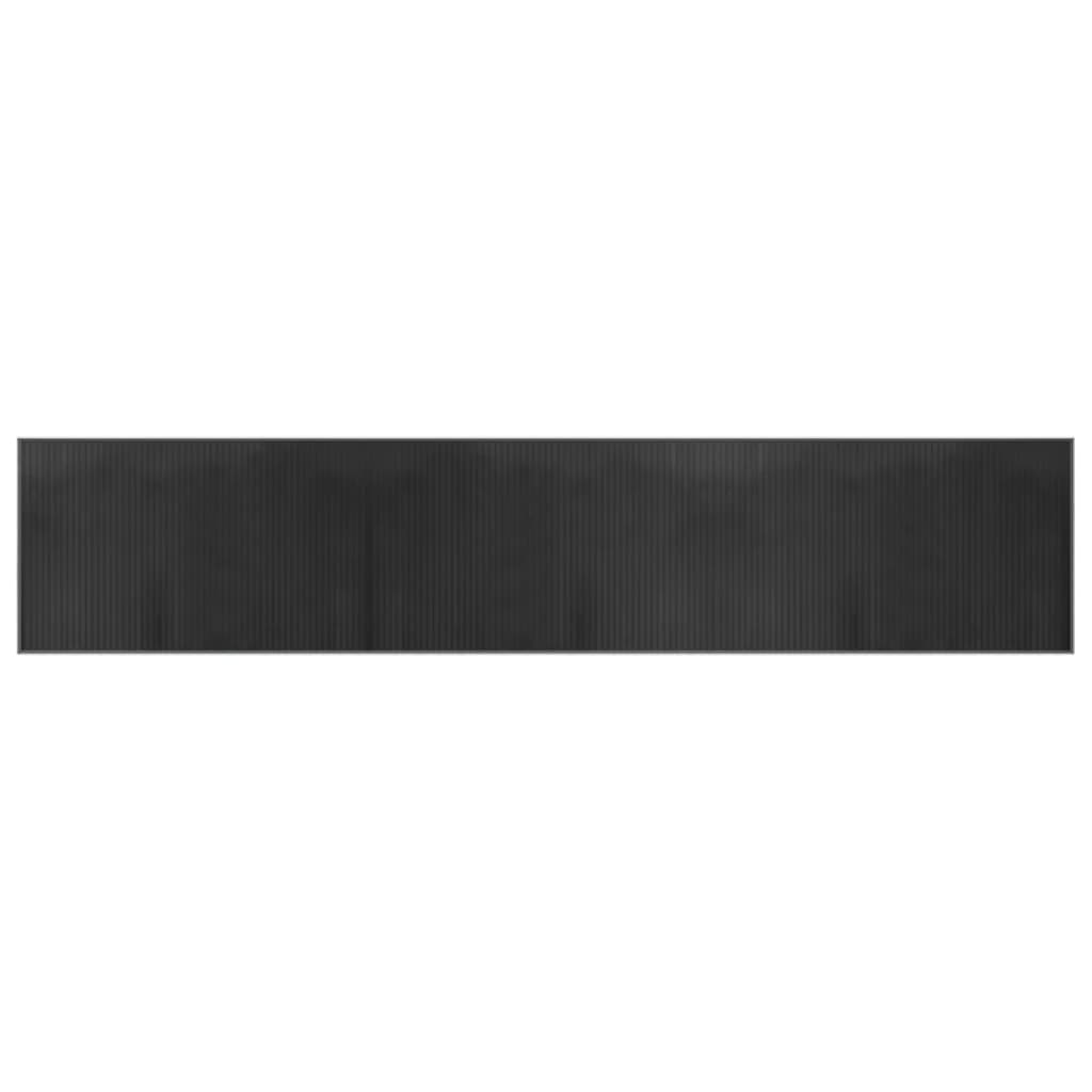 Tappeto Rettangolare Grigio 60x300 cm in BambÃ¹