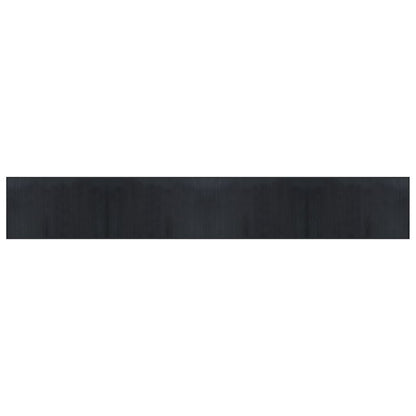 Tappeto Rettangolare Nero 60x400 cm in BambÃ¹