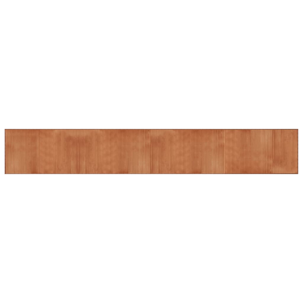 Tappeto Rettangolare Marrone 60x400 cm in BambÃ¹