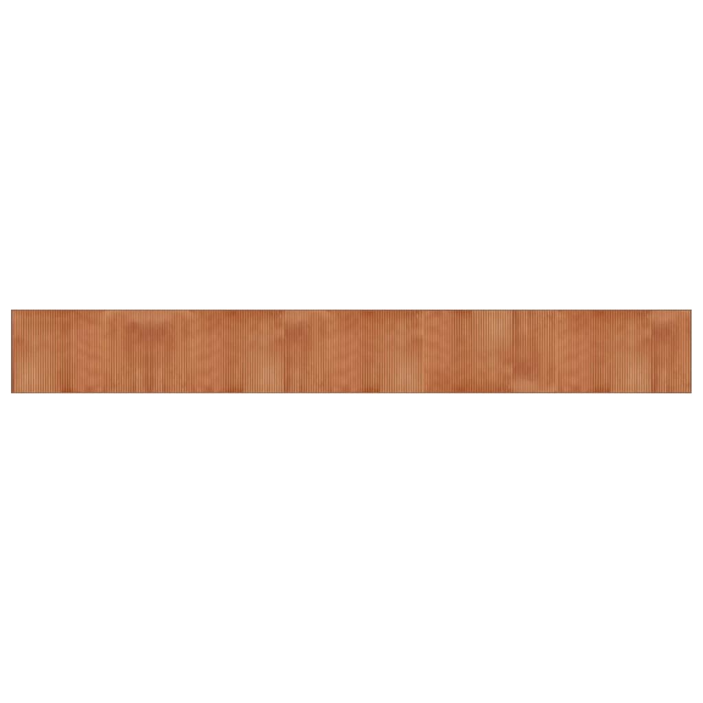 Tappeto Rettangolare Marrone 60x500 cm in BambÃ¹