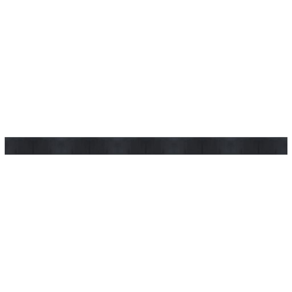 Tappeto Rettangolare Nero 60x1000 cm in BambÃ¹