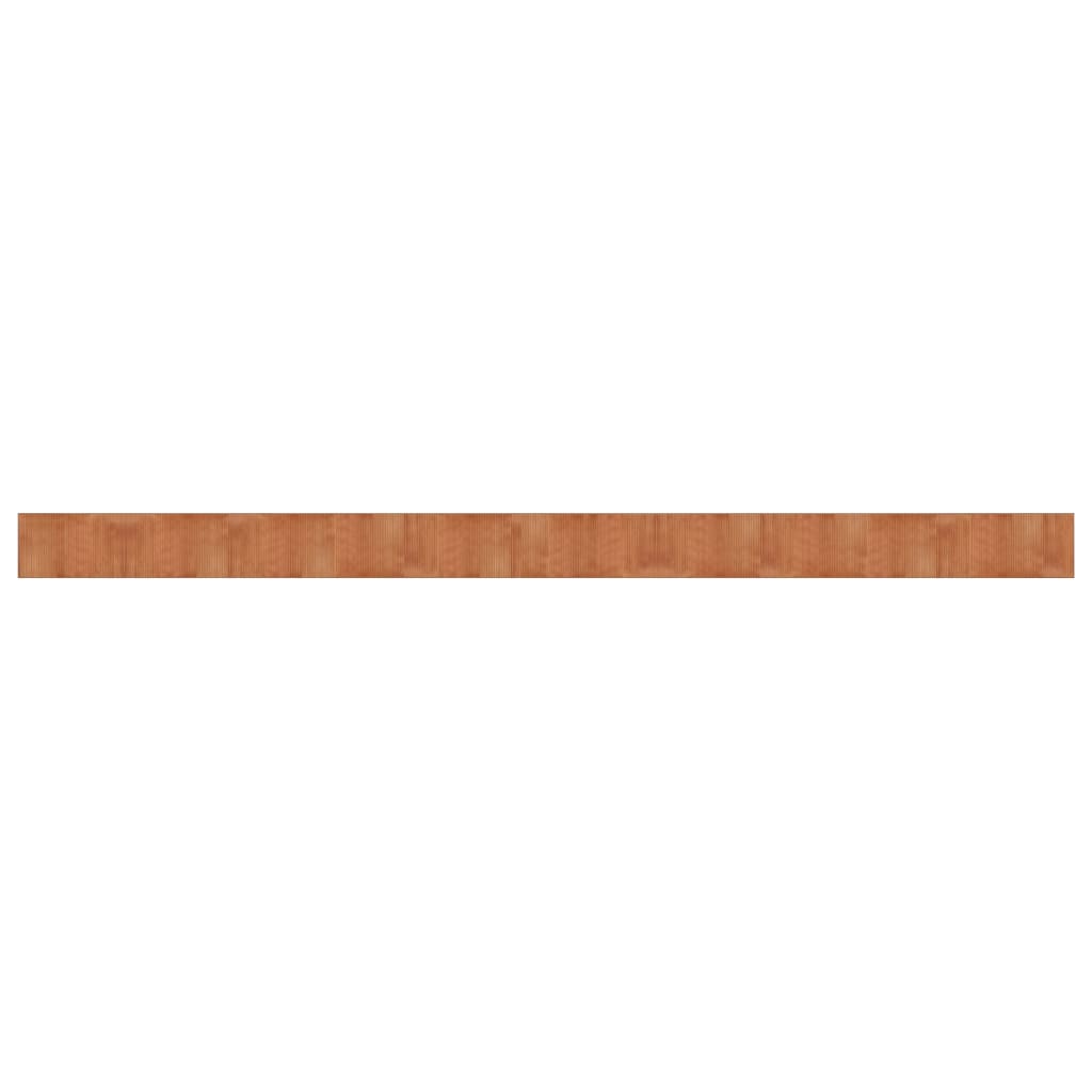 Tappeto Rettangolare Marrone 60x1000 cm in BambÃ¹