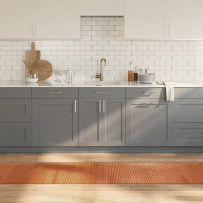 Tappeto Rettangolare Marrone 60x1000 cm in BambÃ¹