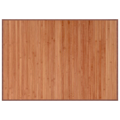 Tappeto Rettangolare Marrone 70x100 cm in BambÃ¹