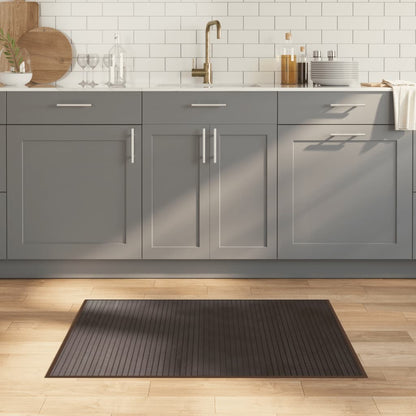 Tappeto Rettangolare Marrone Scuro 70x100 cm in BambÃ¹