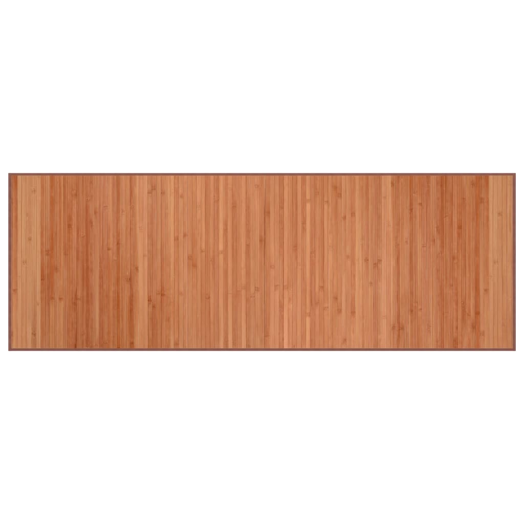 Tappeto Rettangolare Marrone 70x200 cm in BambÃ¹