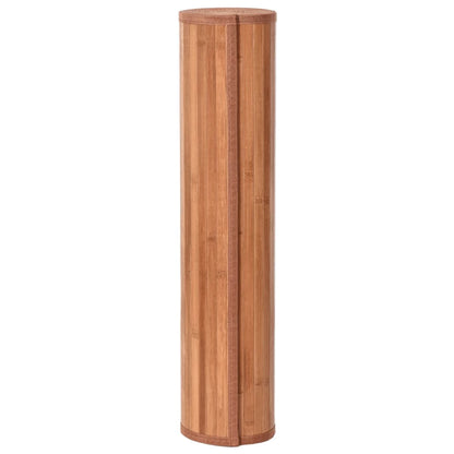 Tappeto Rettangolare Marrone 70x200 cm in BambÃ¹