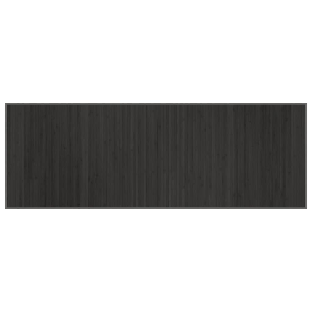 Tappeto Rettangolare Grigio 70x200 cm in BambÃ¹