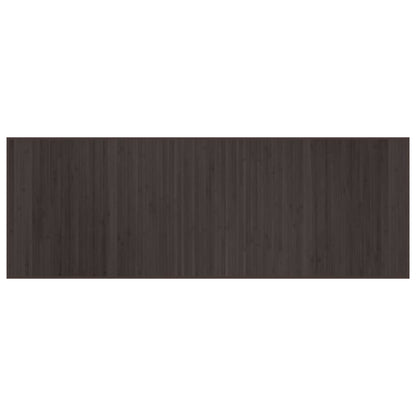 Tappeto Rettangolare Marrone Scuro 70x200 cm in BambÃ¹