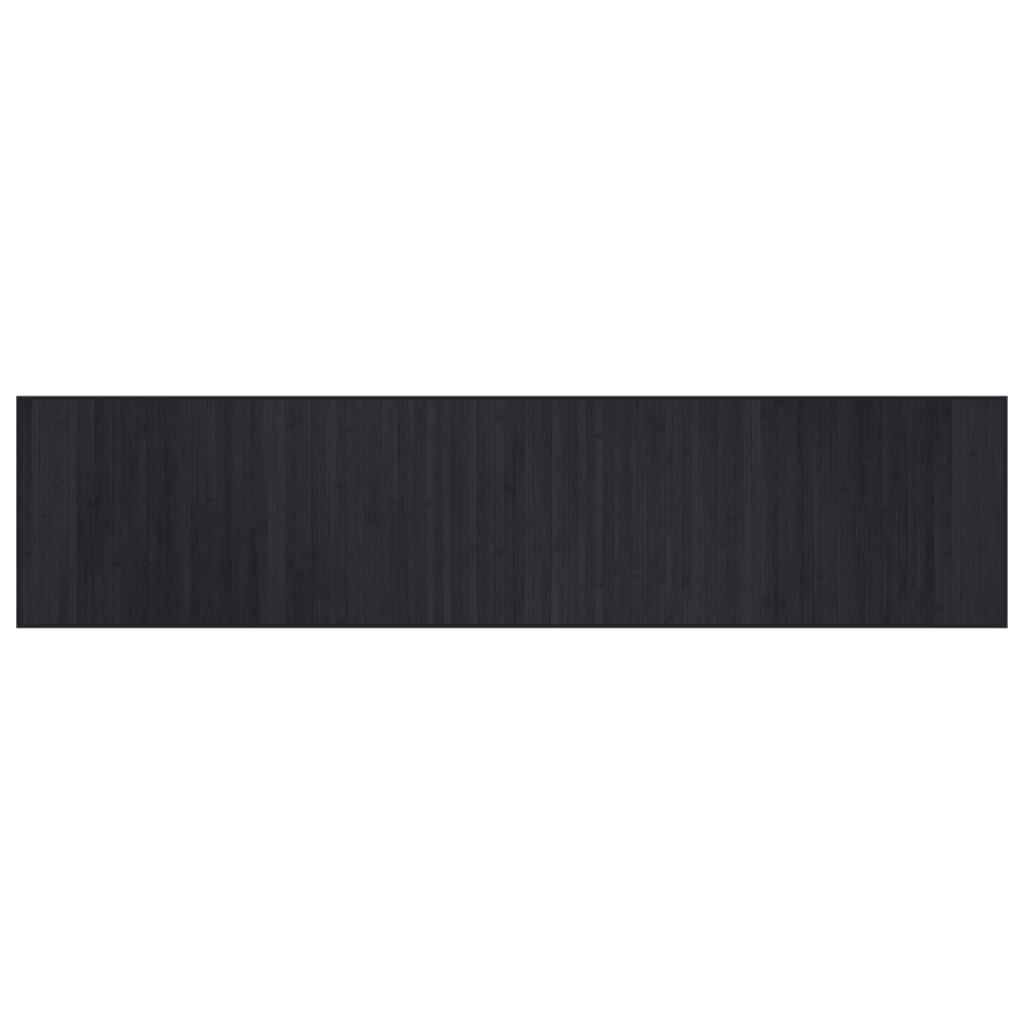 Tappeto Rettangolare Nero 70x300 cm in BambÃ¹