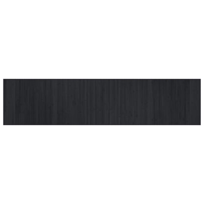 Tappeto Rettangolare Nero 70x300 cm in BambÃ¹