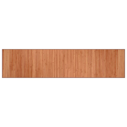 Tappeto Rettangolare Marrone 70x300 cm in BambÃ¹