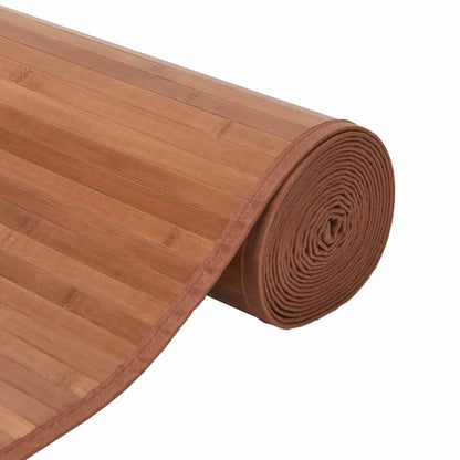 Tappeto Rettangolare Marrone 70x300 cm in BambÃ¹