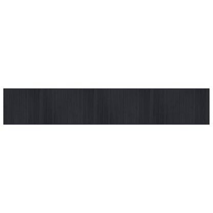 Tappeto Rettangolare Nero 70x400 cm in BambÃ¹
