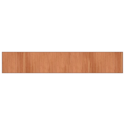 Tappeto Rettangolare Marrone 70x400 cm in BambÃ¹