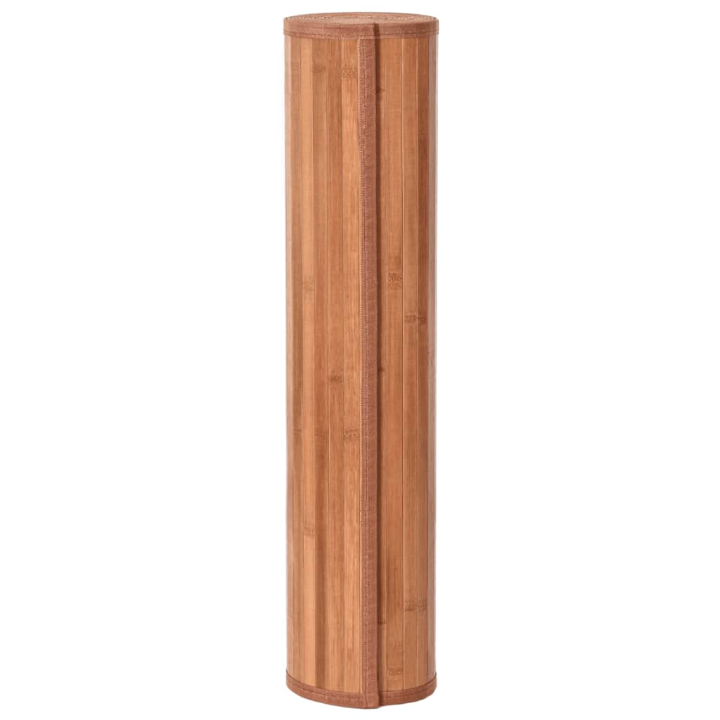 Tappeto Rettangolare Marrone 70x400 cm in BambÃ¹