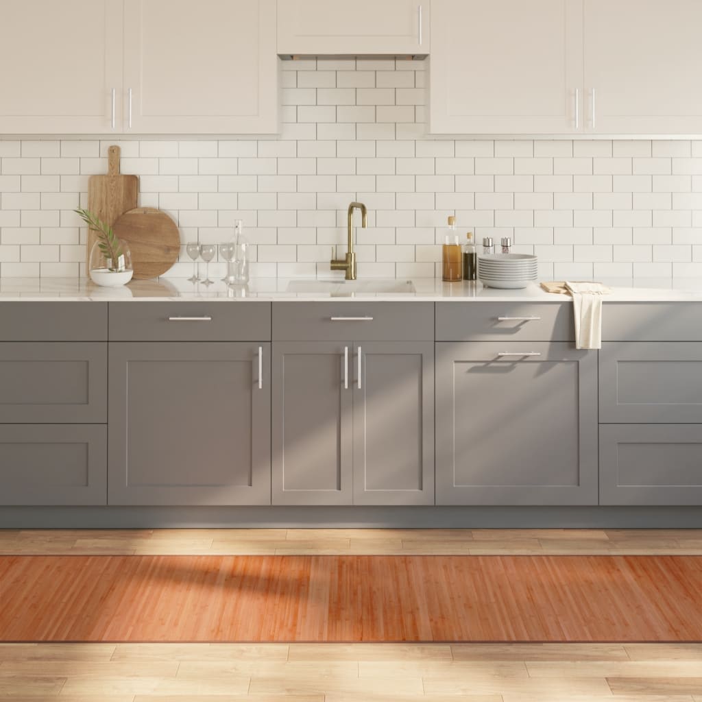Tappeto Rettangolare Marrone 70x400 cm in BambÃ¹