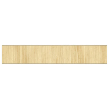 Tappeto Rettangolare Natura Chiaro 70x400 cm in BambÃ¹