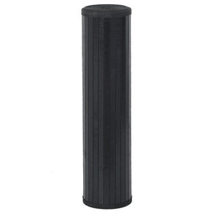 Tappeto Rettangolare Nero 70x500 cm in BambÃ¹