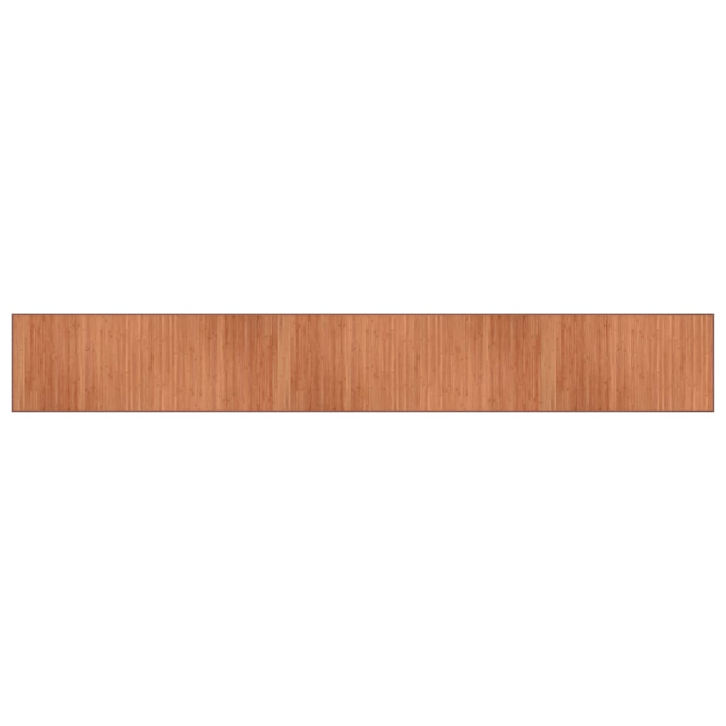 Tappeto Rettangolare Marrone 70x500 cm in BambÃ¹