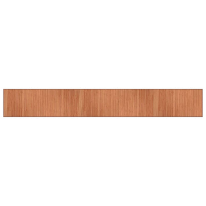 Tappeto Rettangolare Marrone 70x500 cm in BambÃ¹