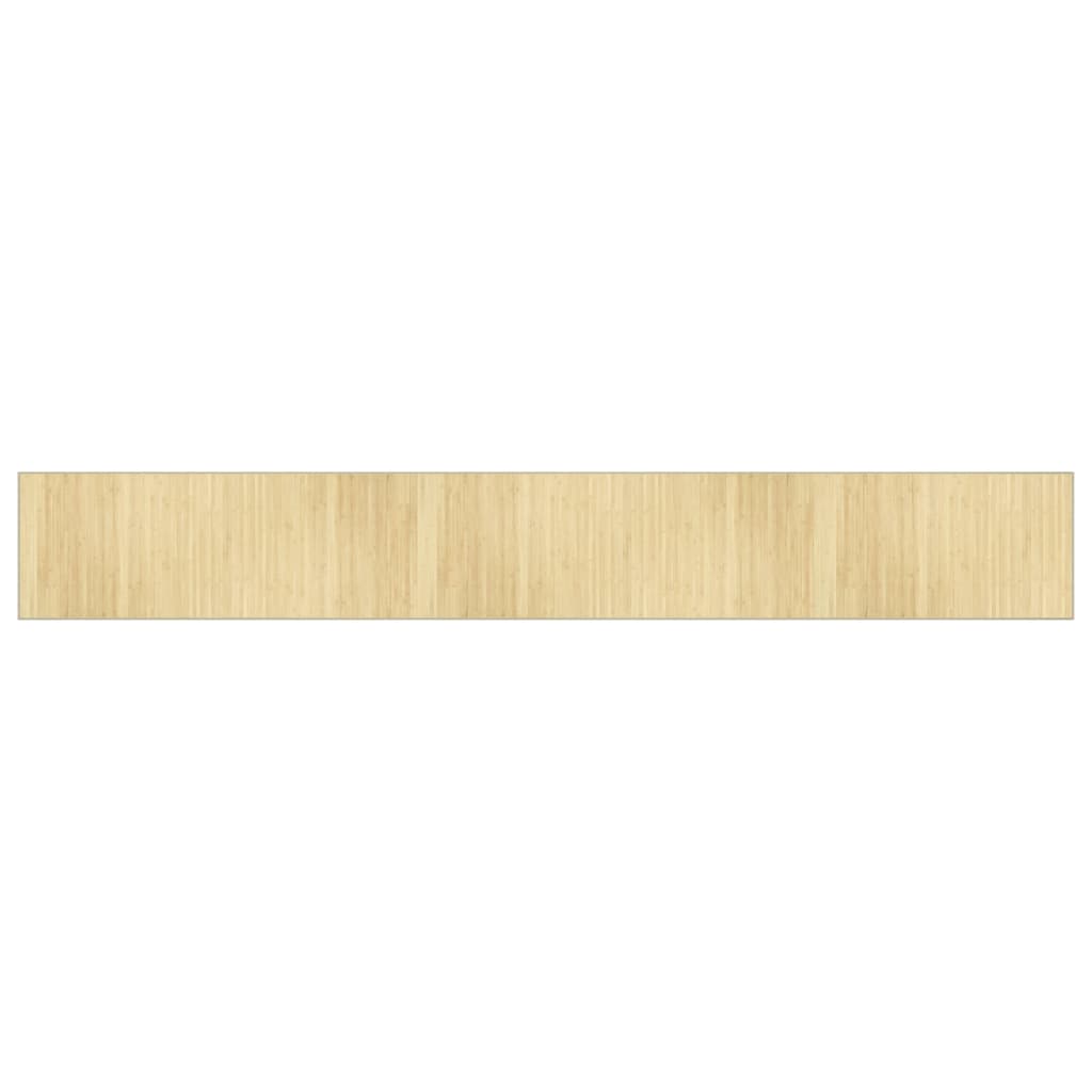 Tappeto Rettangolare Natura Chiaro 70x500 cm in BambÃ¹