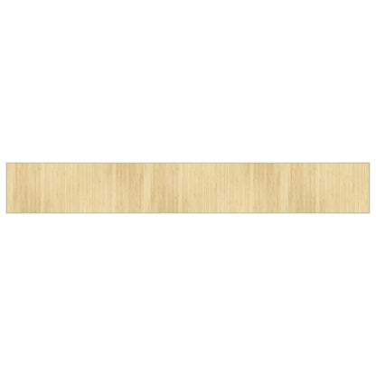 Tappeto Rettangolare Natura Chiaro 70x500 cm in BambÃ¹