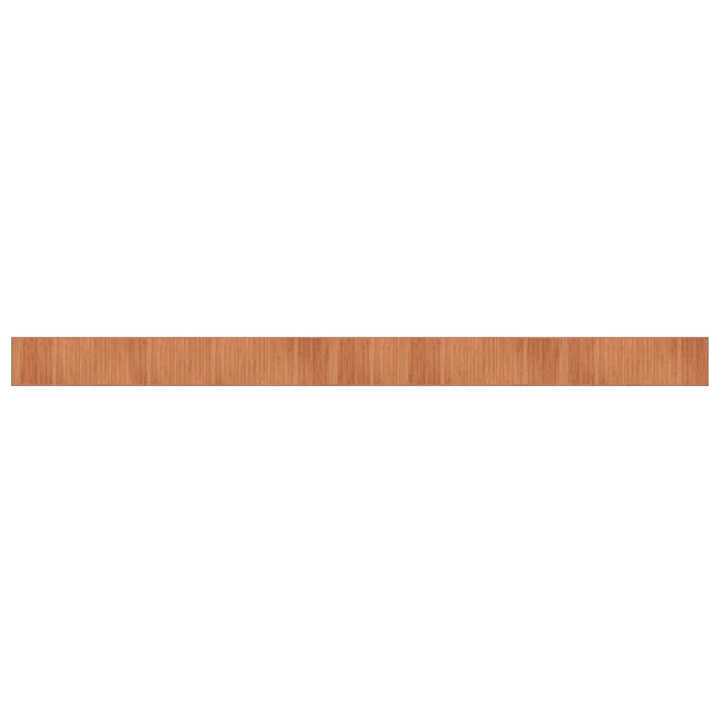 Tappeto Rettangolare Marrone 70x1000 cm in BambÃ¹