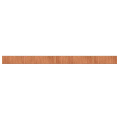 Tappeto Rettangolare Marrone 70x1000 cm in BambÃ¹