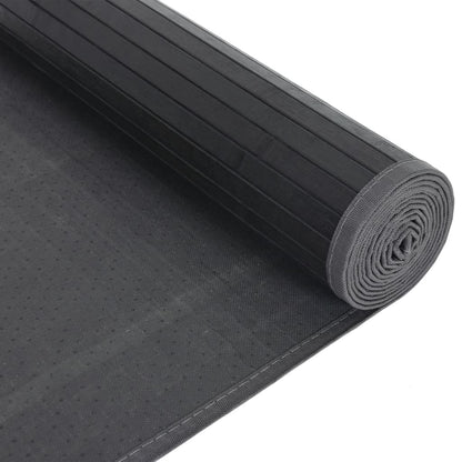 Tappeto Rettangolare Nero 80x100 cm in BambÃ¹