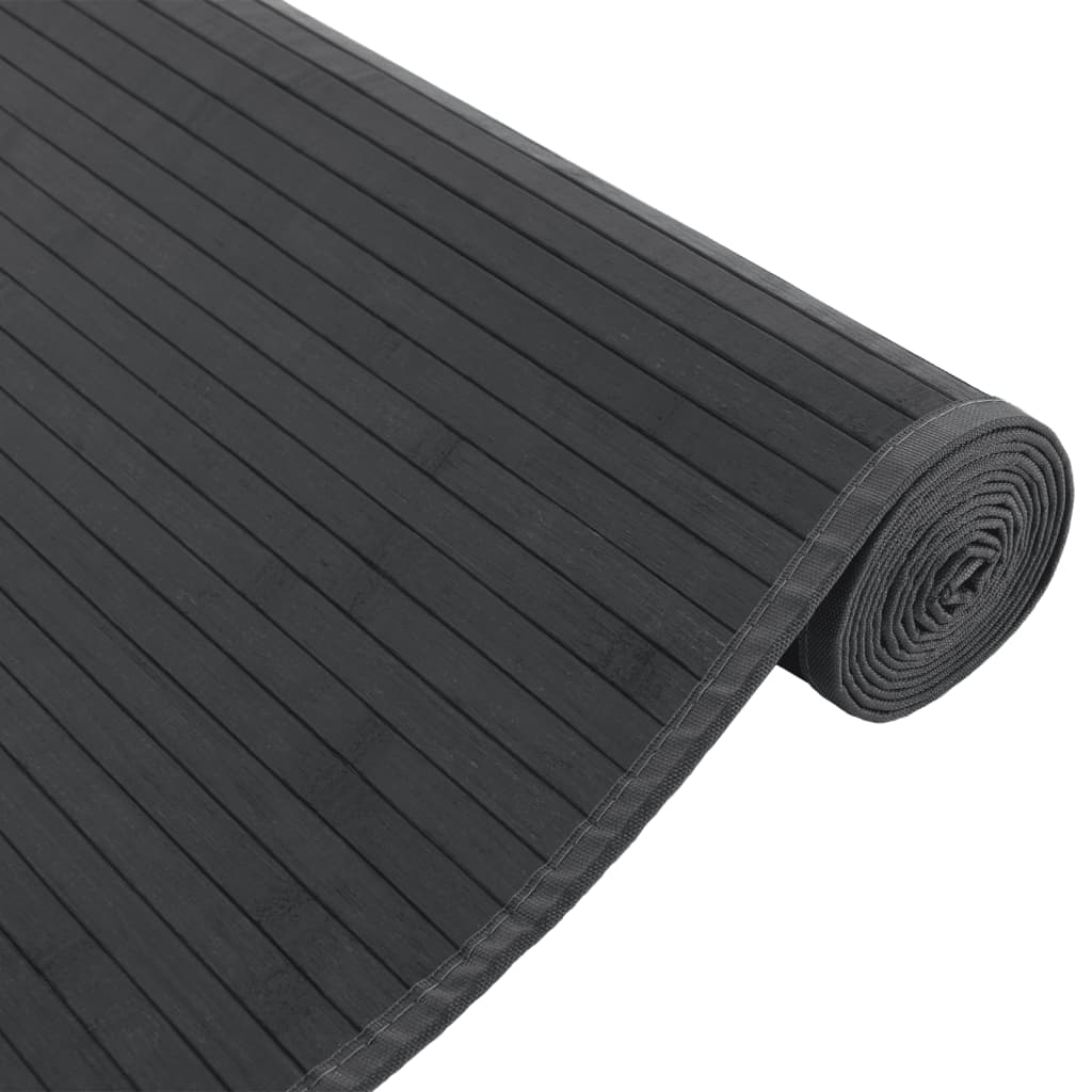 Tappeto Rettangolare Grigio 80x100 cm in BambÃ¹