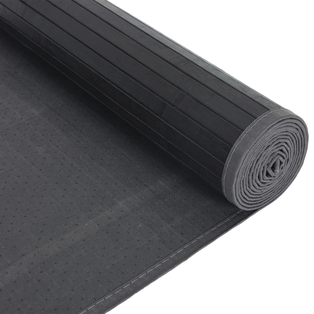 Tappeto Rettangolare Grigio 80x200 cm in BambÃ¹