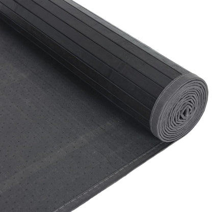 Tappeto Rettangolare Grigio 80x200 cm in BambÃ¹
