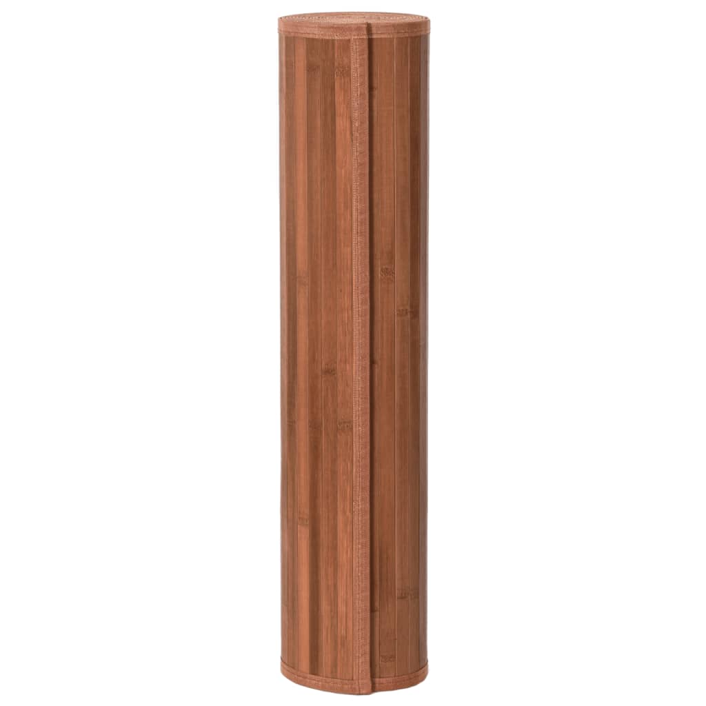 Tappeto Rettangolare Marrone 80x300 cm in BambÃ¹