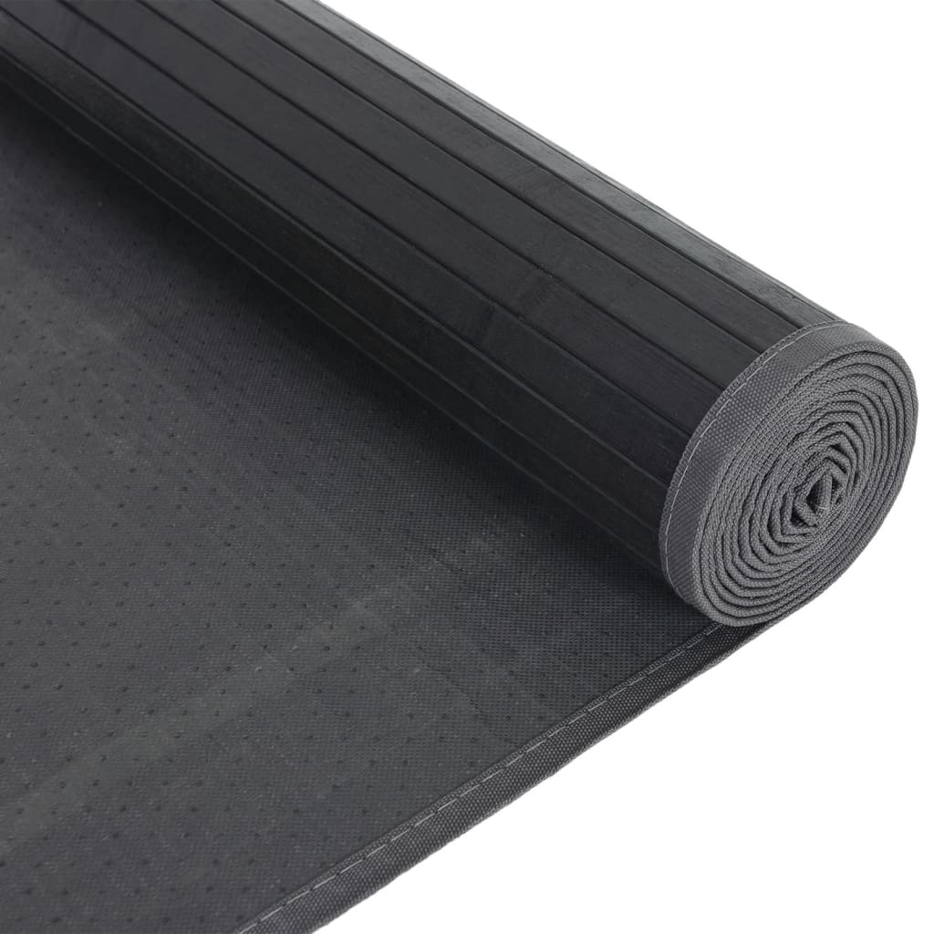 Tappeto Rettangolare Grigio 80x300 cm in BambÃ¹