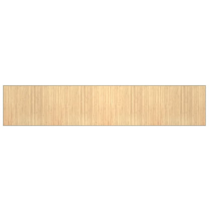 Tappeto Rettangolare Natura Chiaro 80x400 cm in BambÃ¹