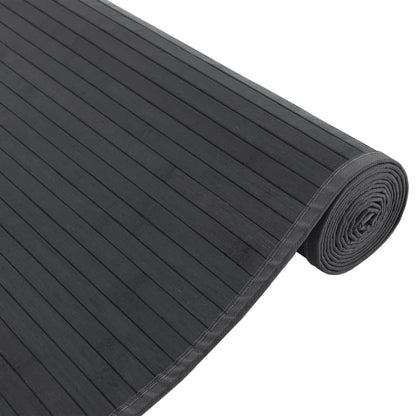 Tappeto Rettangolare Nero 80x1000 cm in BambÃ¹