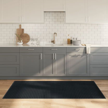 Tappeto Rettangolare Grigio 100x200 cm in BambÃ¹