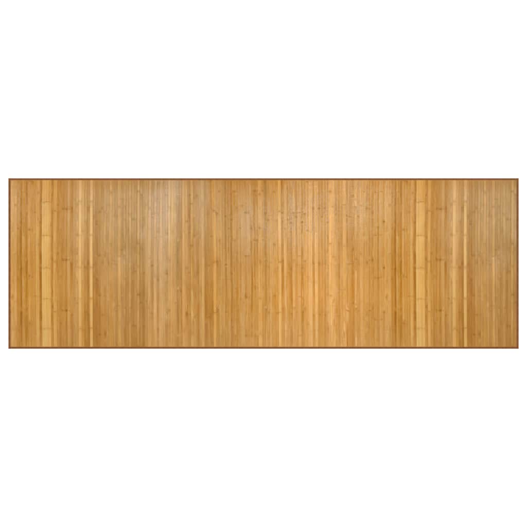 Tappeto Rettangolare Naturale 100x300 cm in BambÃƒÆ’Ã‚Â¹