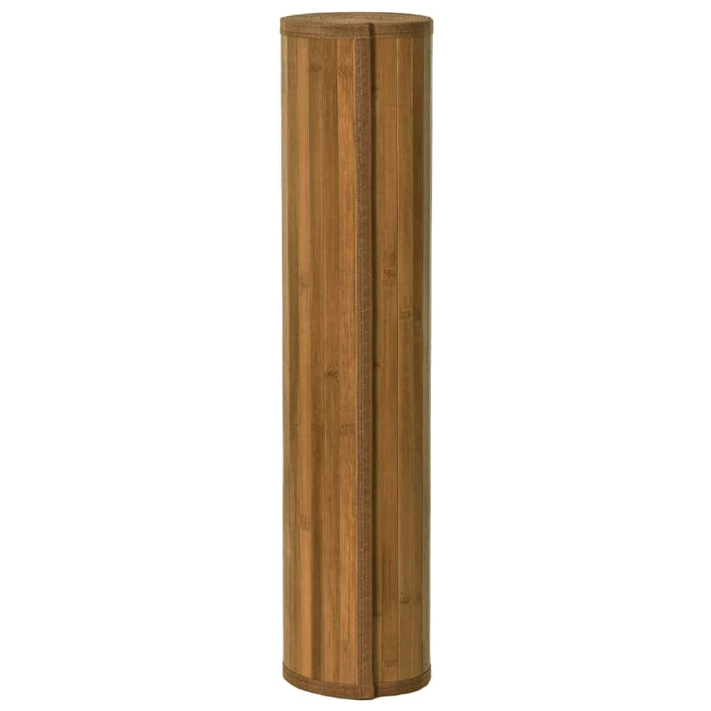 Tappeto Rettangolare Marrone 100x300 cm in BambÃ¹