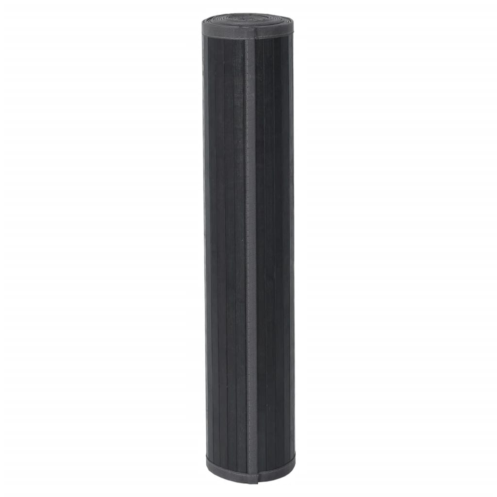 Tappeto Rettangolare Grigio 100x400 cm in BambÃ¹