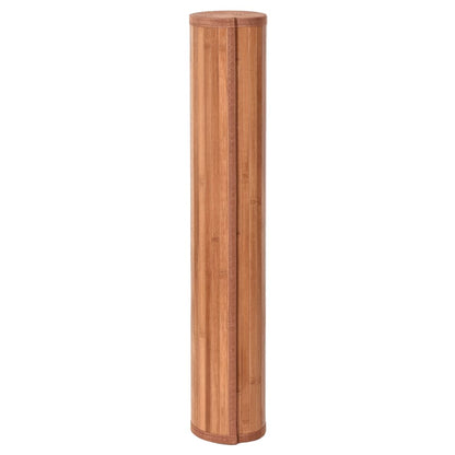 Tappeto Rettangolare Marrone 100x1000 cm in Bambù